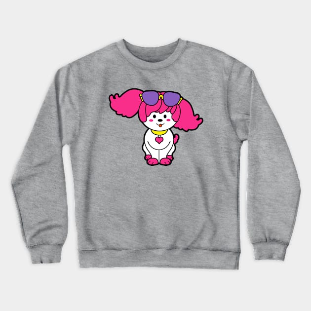 Cute Poochie Crewneck Sweatshirt by mighty corps studio